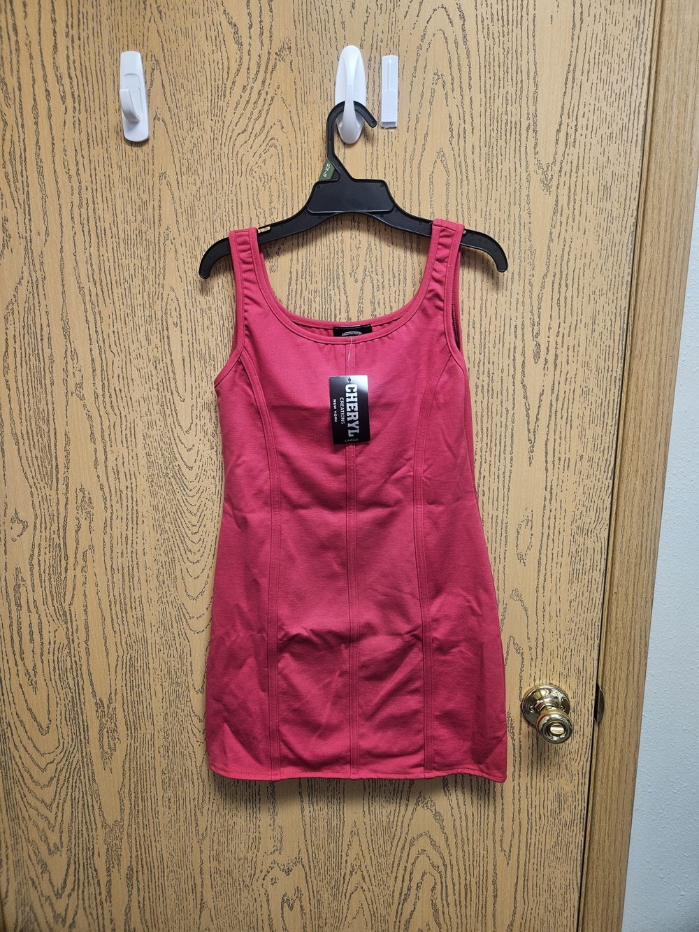 Cheryl Sleeveless Maxi Dress in Hot Pink